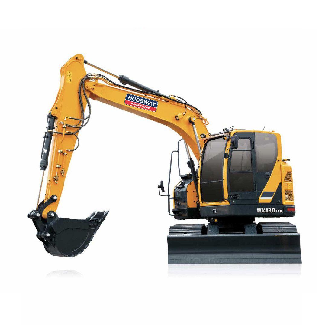 Zero Tail Swing Excavator